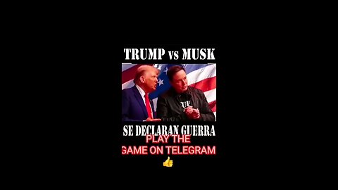 DONALD TRUMP VS ELON MUSK | THE WANT $GTOM TOKENS