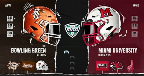 S3 Ep10 Bowling Green vs Miami(OH): Top teams in the MAC face off!