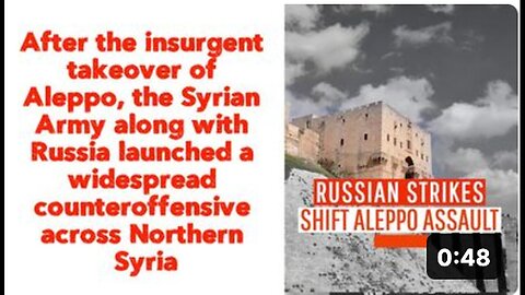 "Syrian Army and Russia Initiate Broad Counteroffensive"