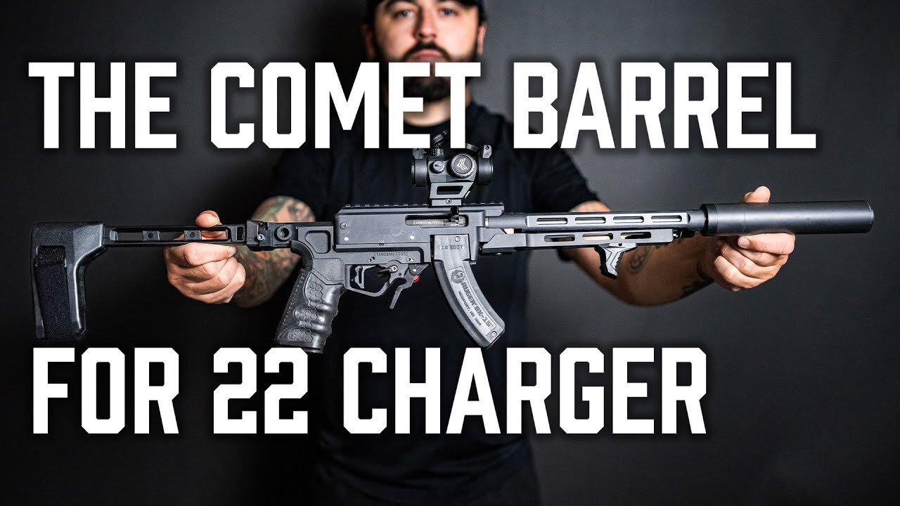 The New Comet Barrel For Ruger 22 Charger!