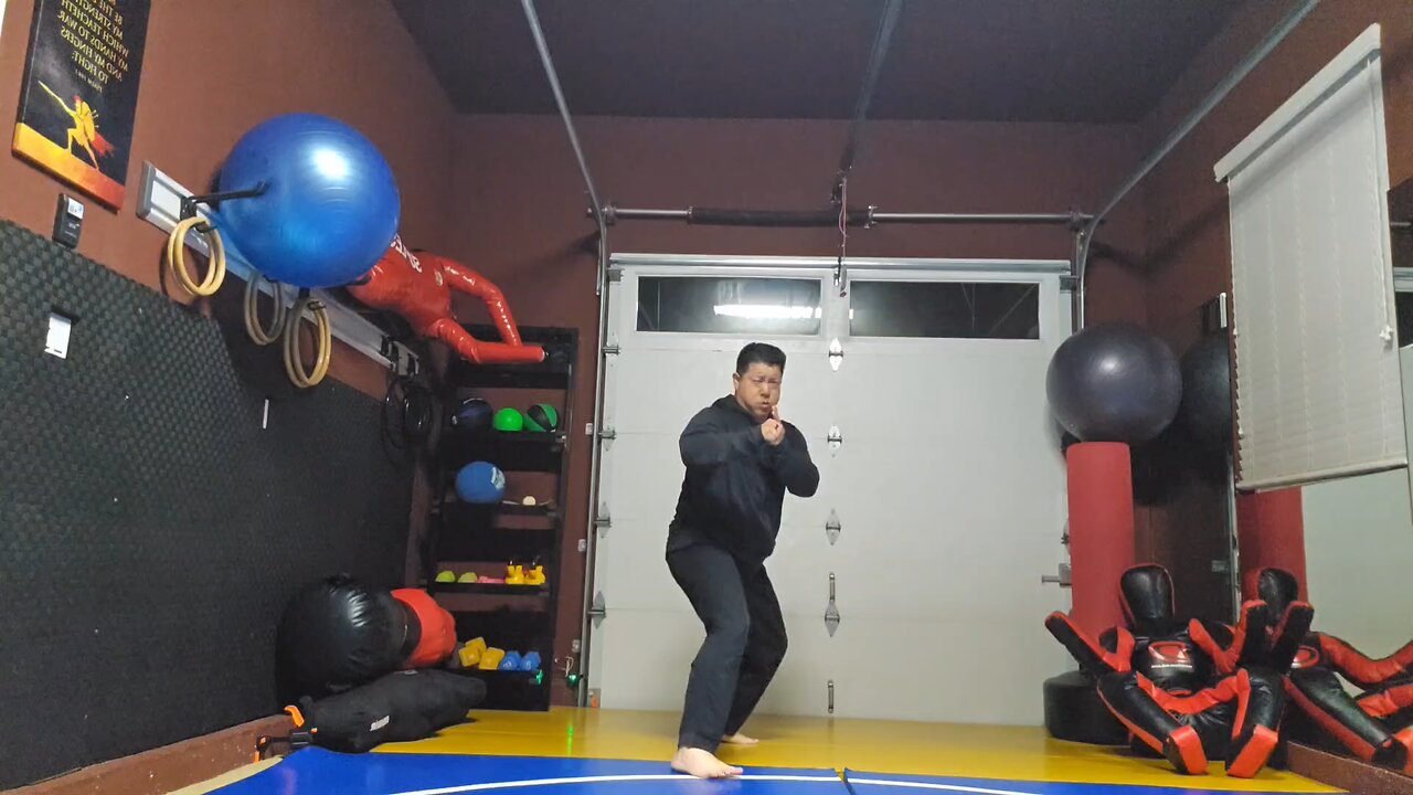 WTD Sliding Front Kick to Crescento Kick sequential