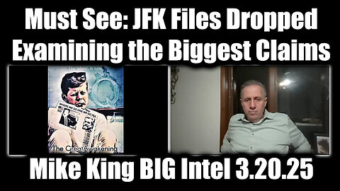 Mike King : JFK File - It's All About to Blow! Trump's Next Move Will Change History!