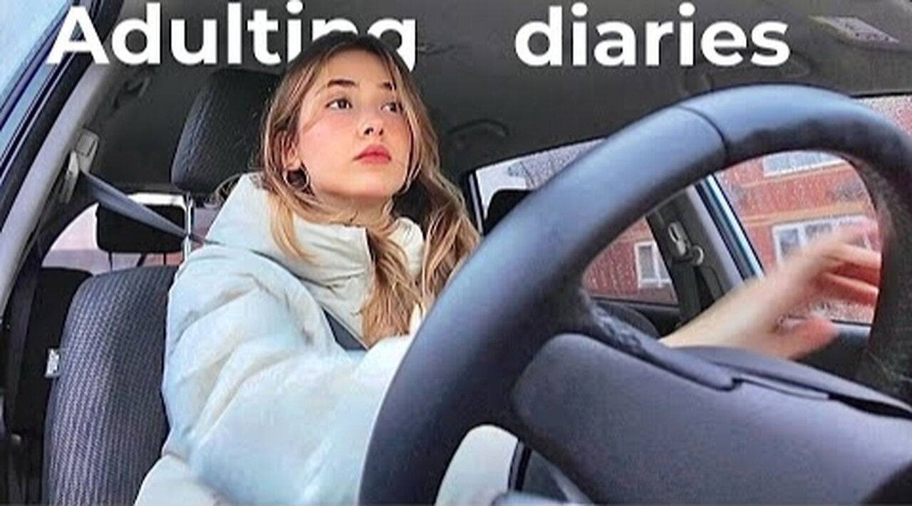 "Adulting Diaries: A Realistic Day in My Life 🚗✨"