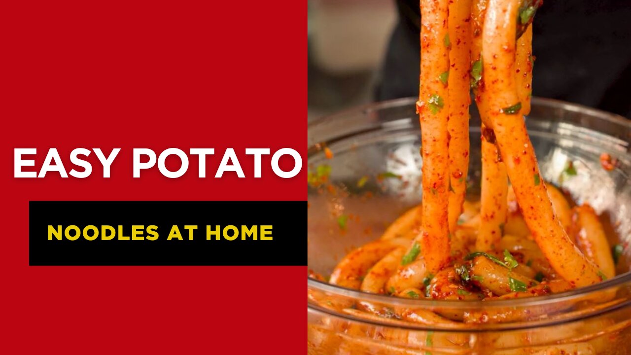 Easy Potato Noodles At Home