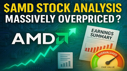 $AMD Earnings Just Dropped — And It’s Wildly Overvalued 😱📉