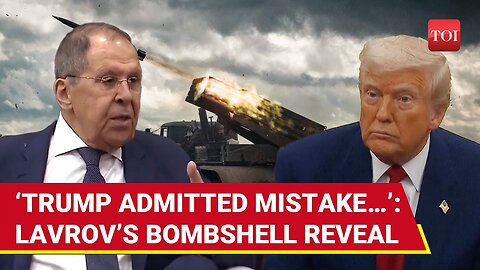 'Trump Confessed…’: Lavrov’s UNEXPECTED Revelation Comes With Stinging Attack On Macron, Starmer