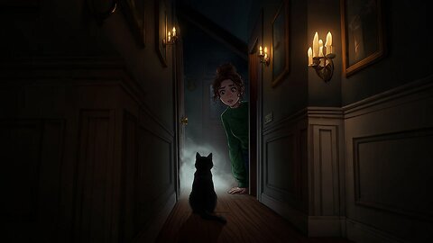 The Cat’s Shadow 👁️ What Was It Protecting Her From?