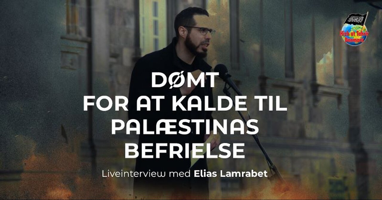 Dømt for at kalde til Palæstinas befrielse