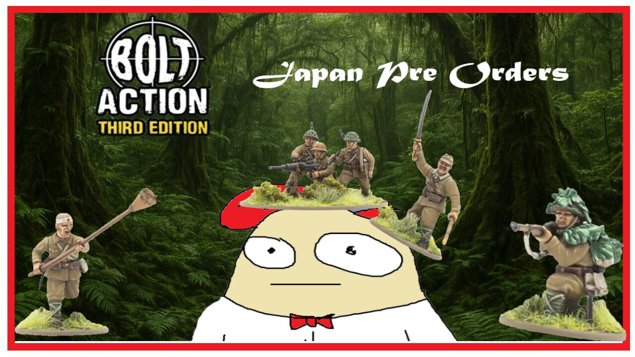 Bolt Action 3rd Edition - Japan Pre Orders