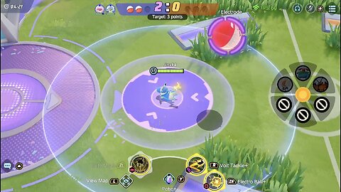 Electrode Volleyball in Pokémon Unite (New fast mode)