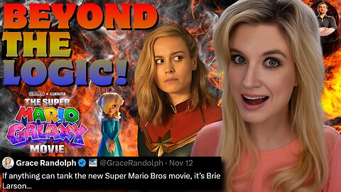 Grace Randolph Thinks Brie Larson Will RUIN Super Mario Galaxy Movie!