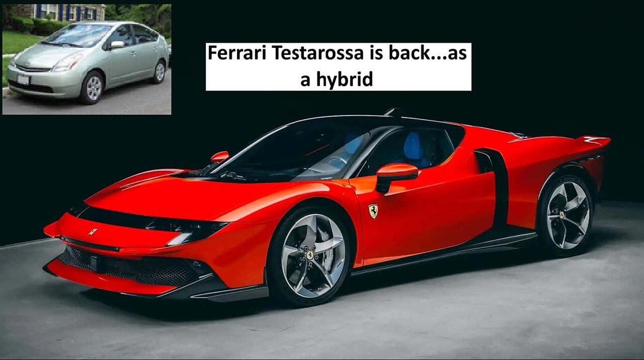 Ferrari Testarossa comes back… as a hybrid