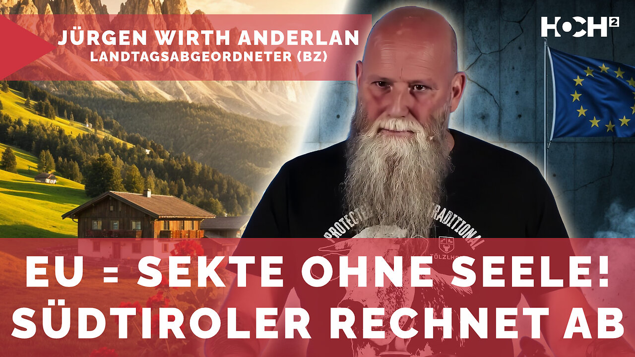 «Die Wahrheit ist die größte Provokation!» – Südtiroler Landtagsabgeordneter Anderlan unzensiert🔥