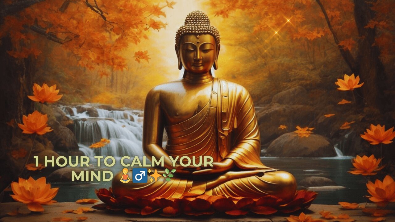 1 Hour of Meditation Music for Inner Peace✨ | Relaxing Sounds to Heal & Calm the Mind🧘♂️🌿