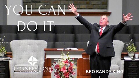 You Can Do It--Sun PM--May 4, 2025