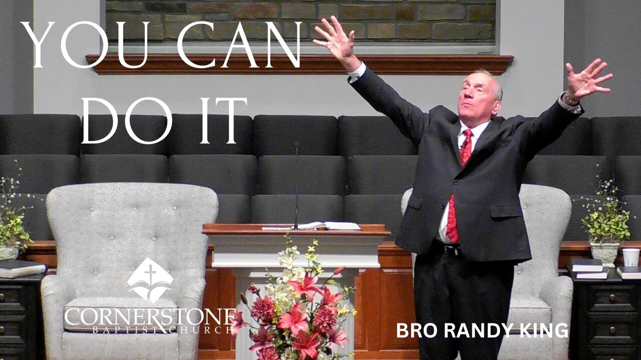 You Can Do It--Sun PM--May 4, 2025