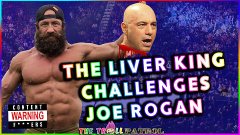 THE GREAT AND COWARDLY JOE ROGAN: The Liver King Arrested For Making Terroristic Threats