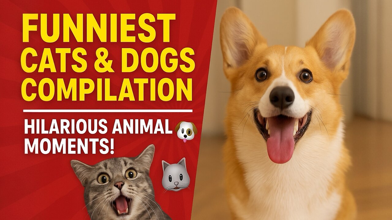 Funniest Cats & Dogs Compilation 🐶🐱 | Hilarious Animal Moments!