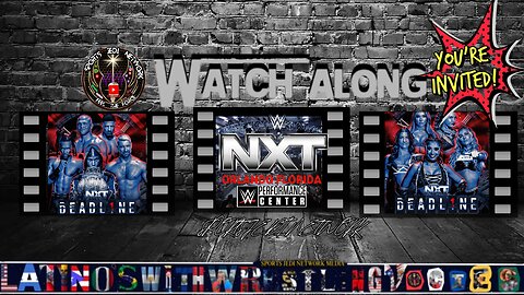 WWE NXT LIVE Watch-Along 🔥 Back at the PC Center! | Road to WWE DEADLINE: Iron Survivor Begins!