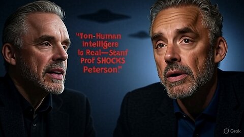 Dr. Garry Nolan SHOCKS Jordan Peterson—“Something Non‑Human Has Been Here a Long Time” ⚠️