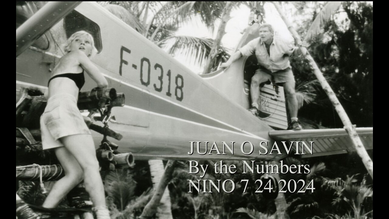 JUAN O SAVIN- By the NUMBERS Theirs and Ours- NINO 7 24 2024