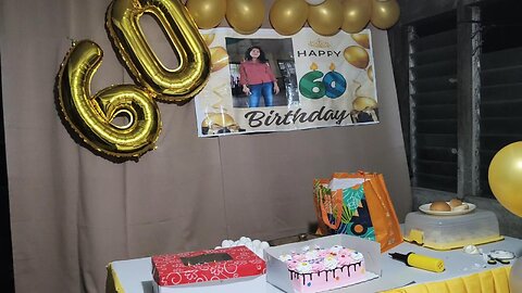 Preparing for Mama Virgie's 60th Birthday! 🎂