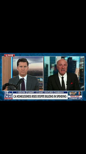 Kevin O'Leary WRECKS Gavin Newsom