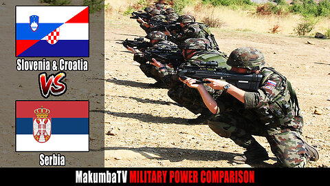 Slovenia and Croatia vs Serbia 2025 | Military Power