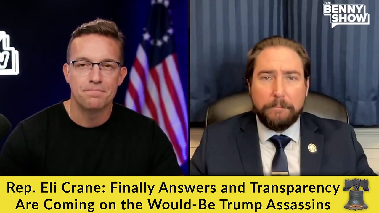 Rep. Eli Crane: Finally Answers and Transparency Are Coming on the Would-Be Trump Assassins