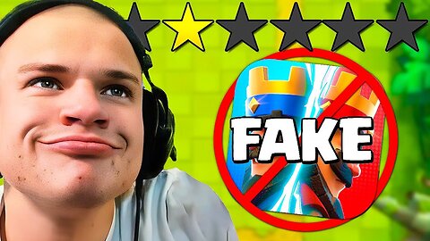 I Played the Worst Rated Clash Royale Ripoffs *JYNXZI REACTS*