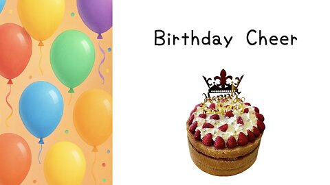 Birthday Cheer