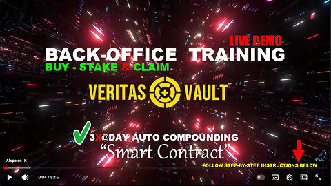 VERITAS VAULT (must see) LIVE DEMO BUY STAKE & CLAIM ULTIMATE CRYPTO PROFITS - TOP TEAM ROB BUSER