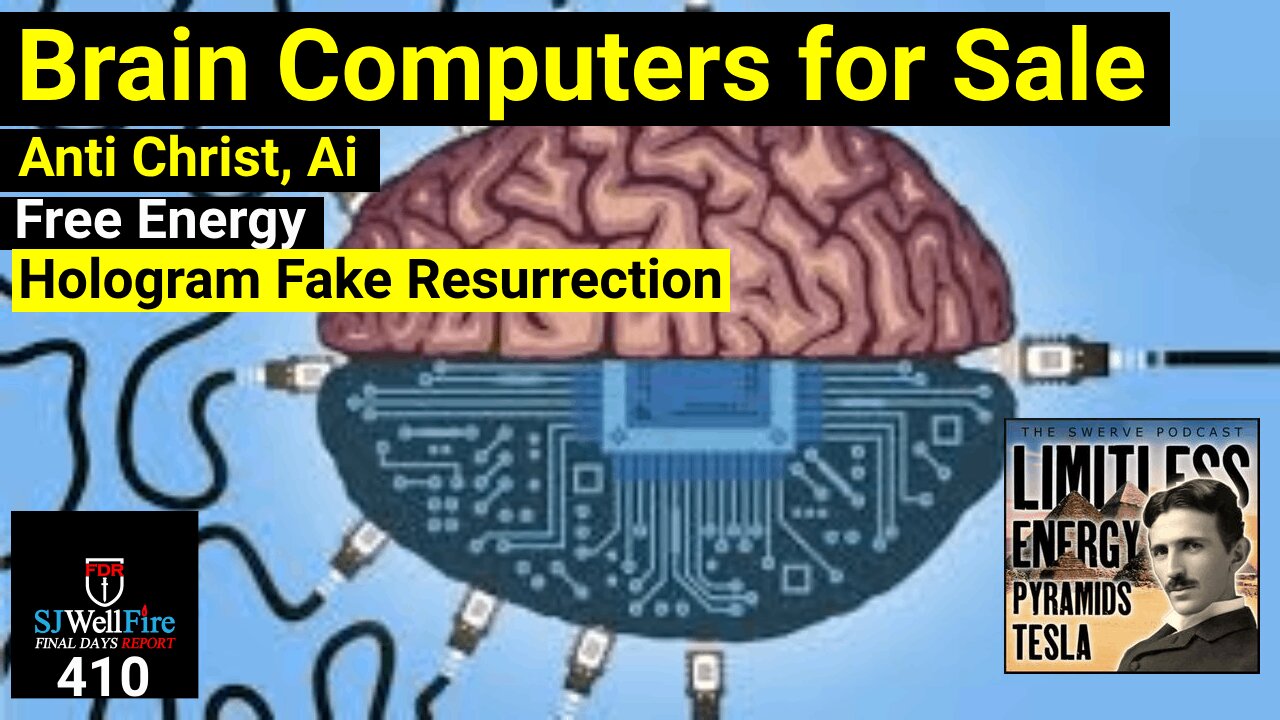 Human Brain Computers for Sale.. AC Fake Resurrection Tech Tied to Ai