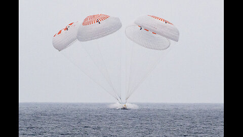 Splashdown of Dragon confirmed!