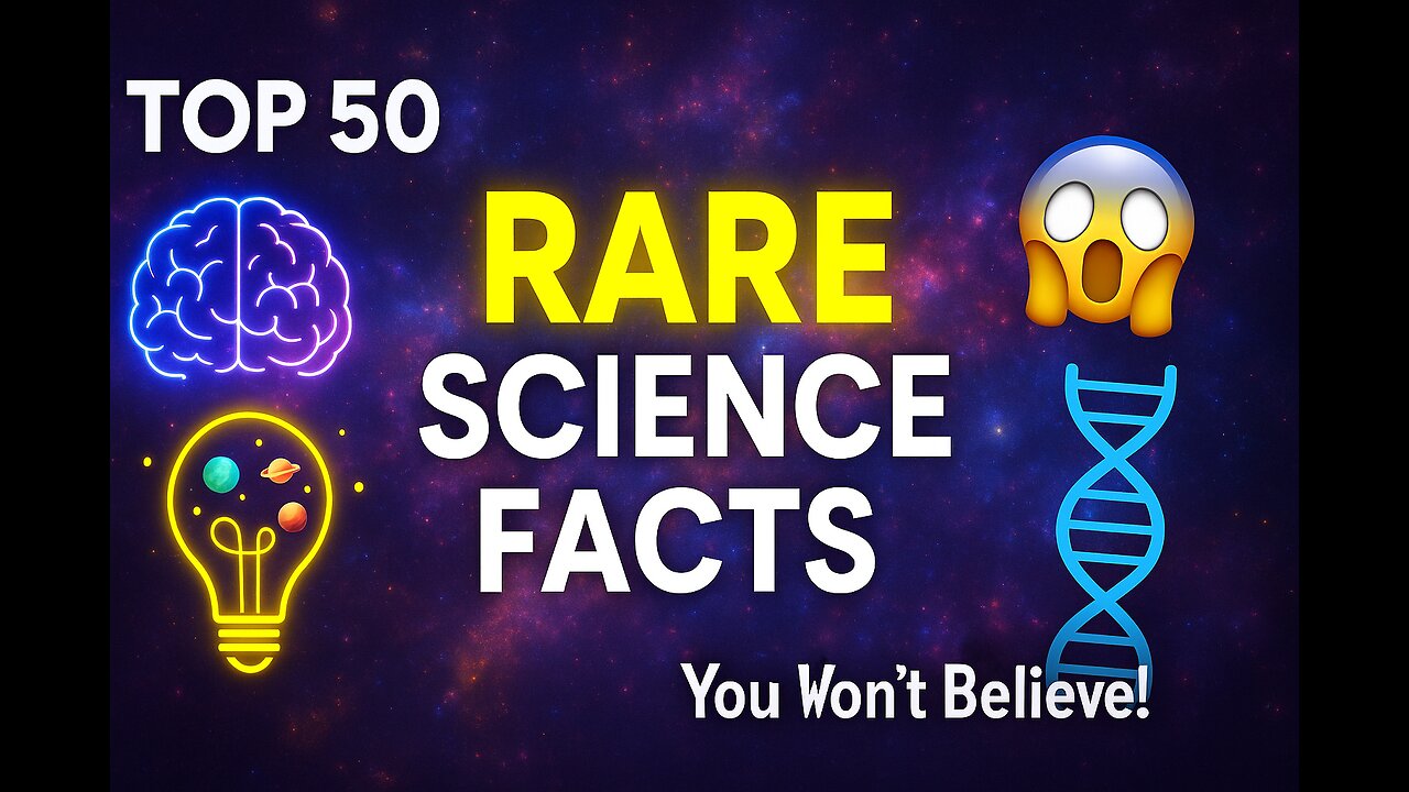 Top 50 Rare Scientific Facts That Changed Everything