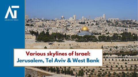 Jerusalem Skyline View | Israel-Iran War | Middle East Crisis | Nuclear Deal | WW3? | LIVE