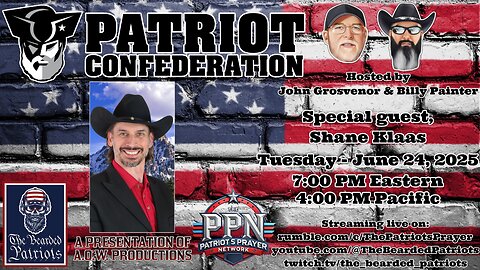 Patriot Confederation - Shane Klaas Interview (June 24, 2025)
