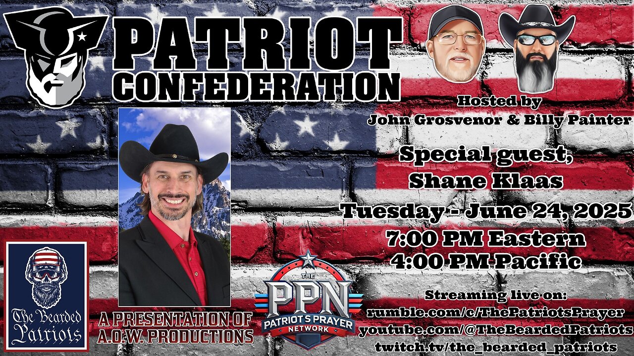 Patriot Confederation - Shane Klaas Interview (June 24, 2025)