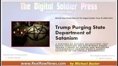 Trump Purging the State Department of Satanism