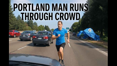 Driver Plows Through Crowd...See What Happens Next!