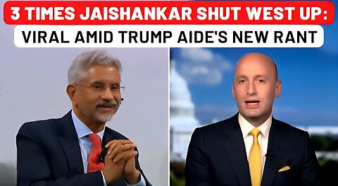 Viral: Jaishankar Shutting West Up Thrice On Russia Oil, As Trump Aide Rants Against India| Tariff