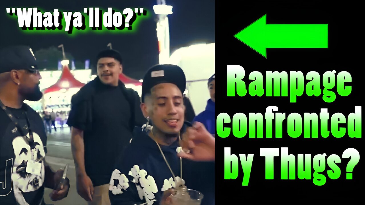Rampage Jackson got rolled up on by Gang Members? | He played it COOL