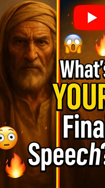 What Would Your Last Speech Be? 🤔 | Joshua’s Final Words #Joshua #Bible #Joshua #Bible #Faith