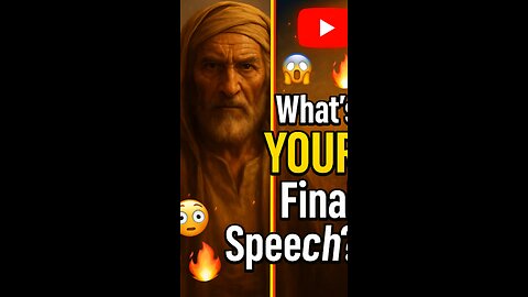 What Would Your Last Speech Be? 🤔 | Joshua’s Final Words #Joshua #Bible #Joshua #Bible #Faith