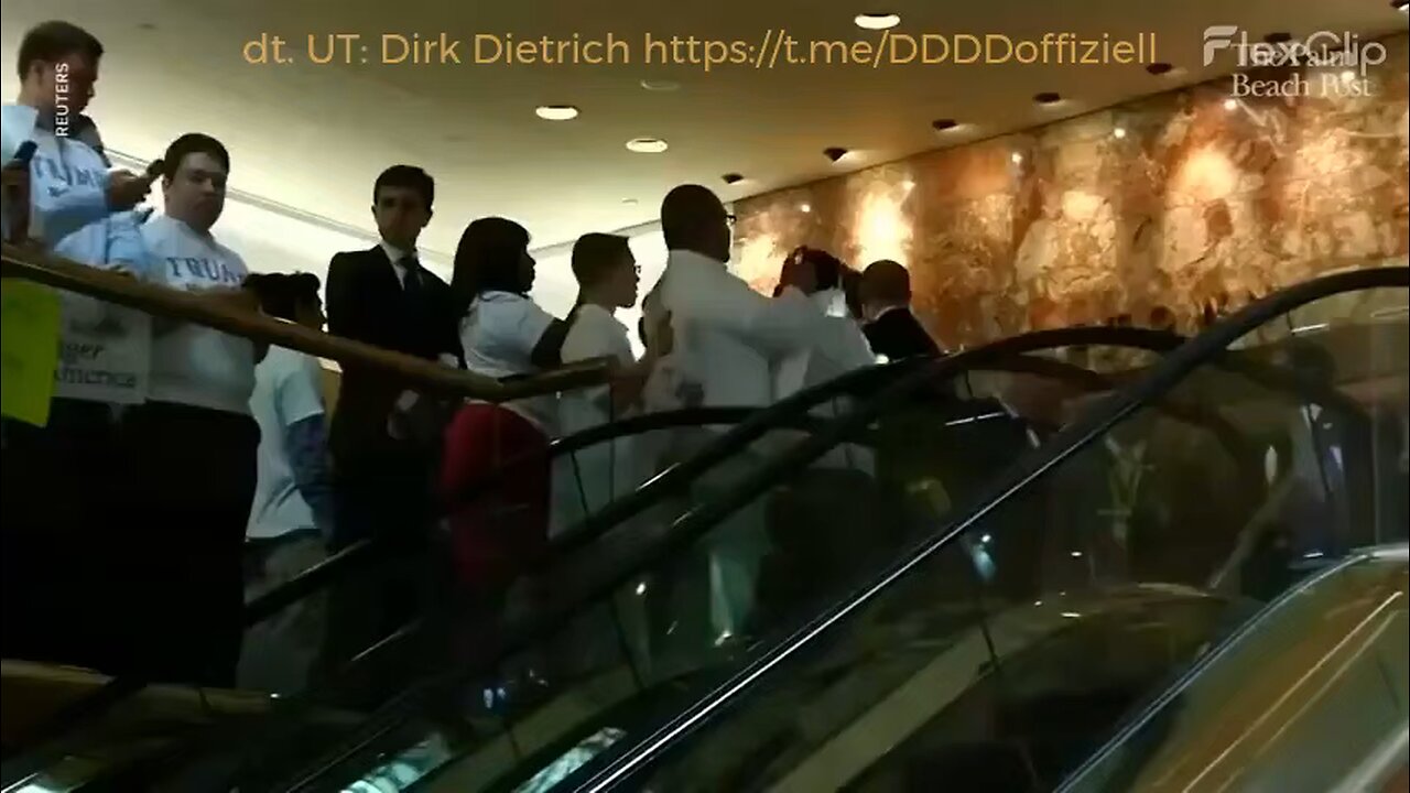 Trump 2015: "Kampf gegen den Deep State beginnt – goldene Rolltreppe, historische Ankündigung"