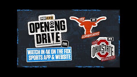TEXAS AT OHIO STATE 🍿 FOX College Football