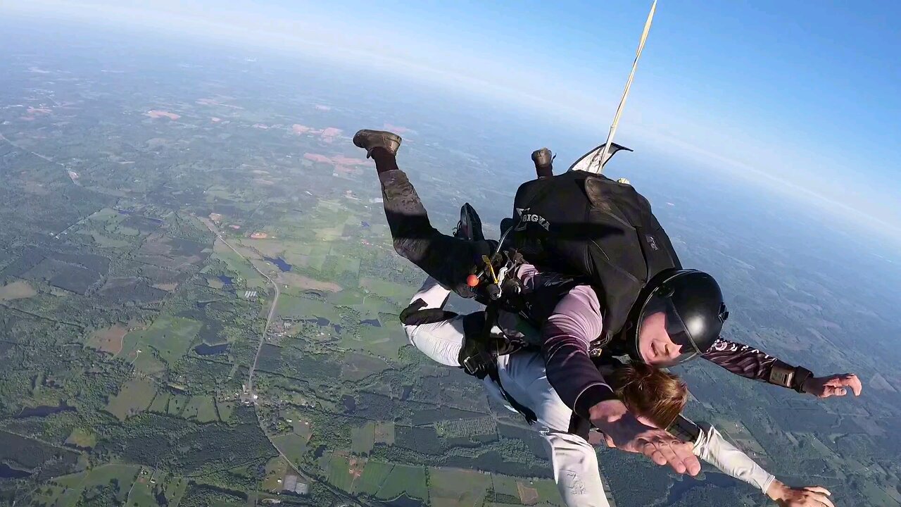 tandem skydive with the Silver Wings demo team