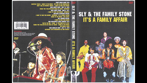 Sly & Family Stone - It's A Family Affair (Assorted TV Shows)