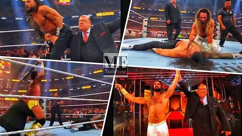 WWE WrestleMania 41 Highlights | Roman Reigns vs CM Punk vs Seth Rollins – Triple Threat Showdown