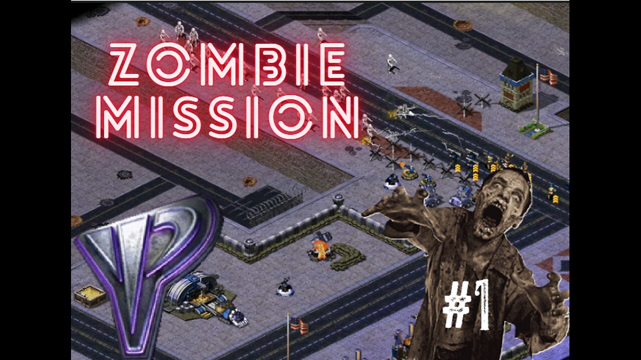 Red Alert 2 - Zombie Campaign - Mission 1 - Mod - Gameplay